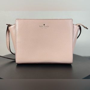 Kate Spade Grand Street Hayden Pink Leather Crossbody